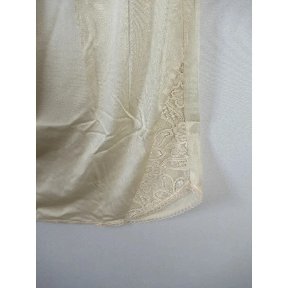 6 Vintage Satin Half Slips Lot Size XL Nylon Skirt Bali Vassarette Bestform